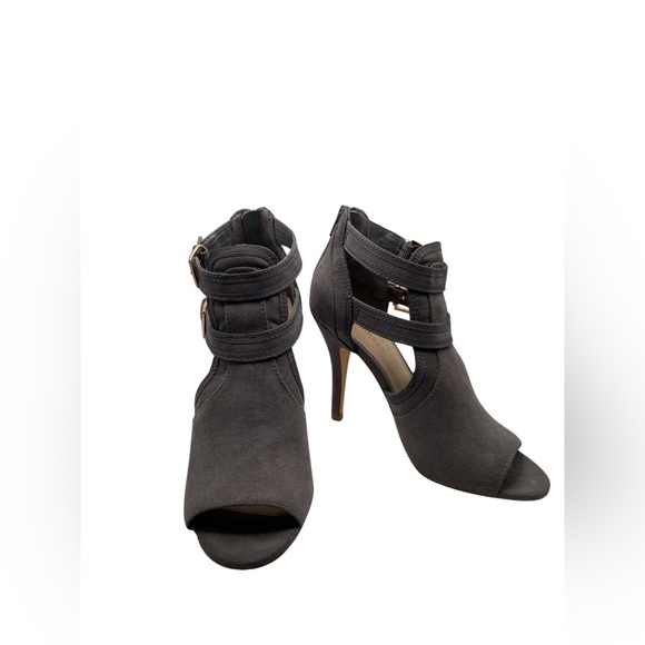 LC Lauren Conrad Peep Toe Heels - Picture 1 of 3